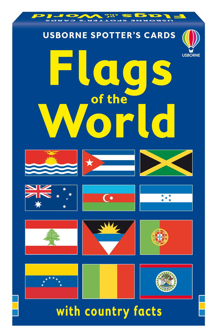 Usborne Spotter's Cards: Flags of the World