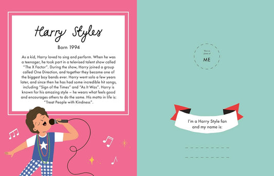 Little People BIG DREAMS: Harry Styles and Me Activity Book