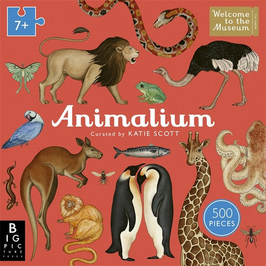Welcome to the Museum: Animalium 500-Piece Jigsaw Puzzle