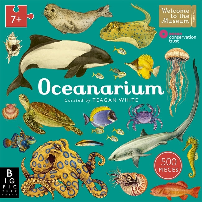 Welcome to the Museum: Oceanarium 500-Piece Jigsaw Puzzle