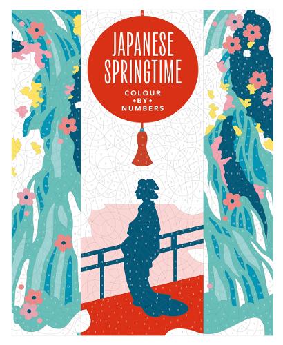 Japanese Springtime Color-by-numbers