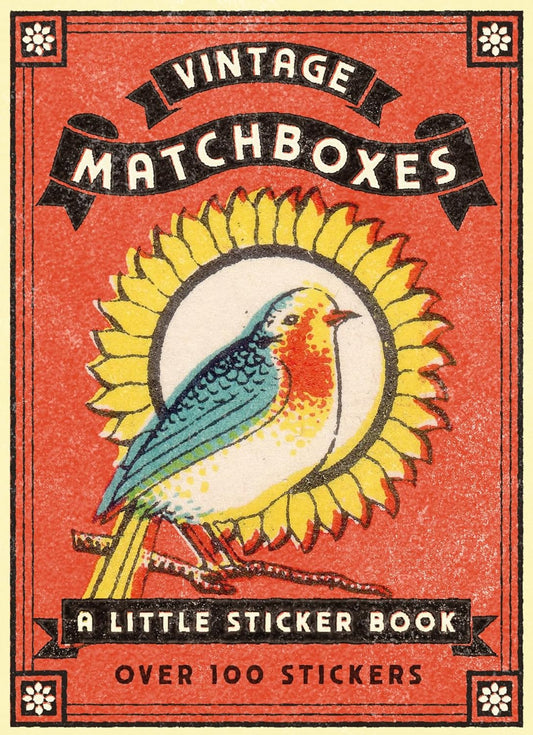 Vintage Matchboxes Little Sticker Book