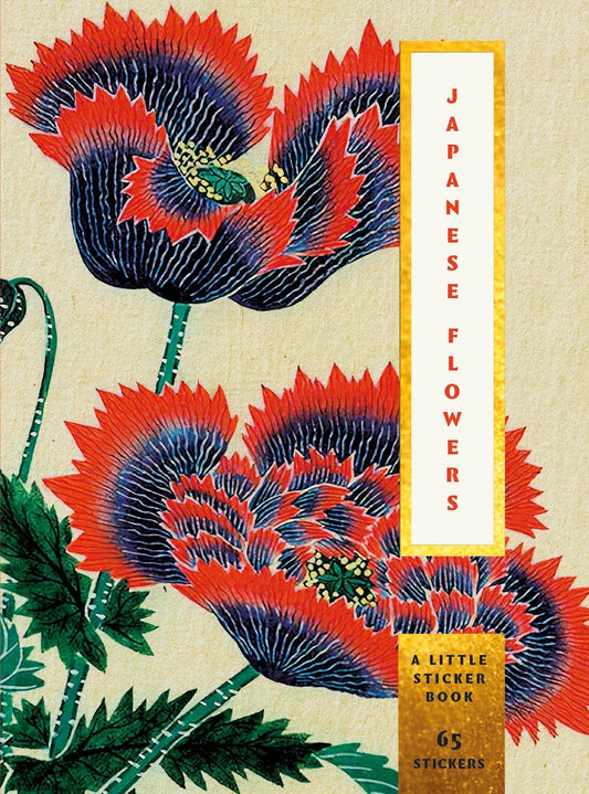 Japanese Flowers: A Little Sticker Book