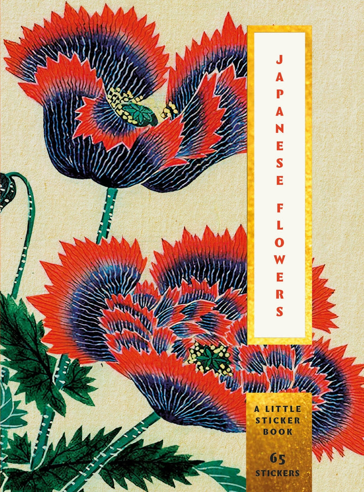 Japanese Flowers: A Little Sticker Book