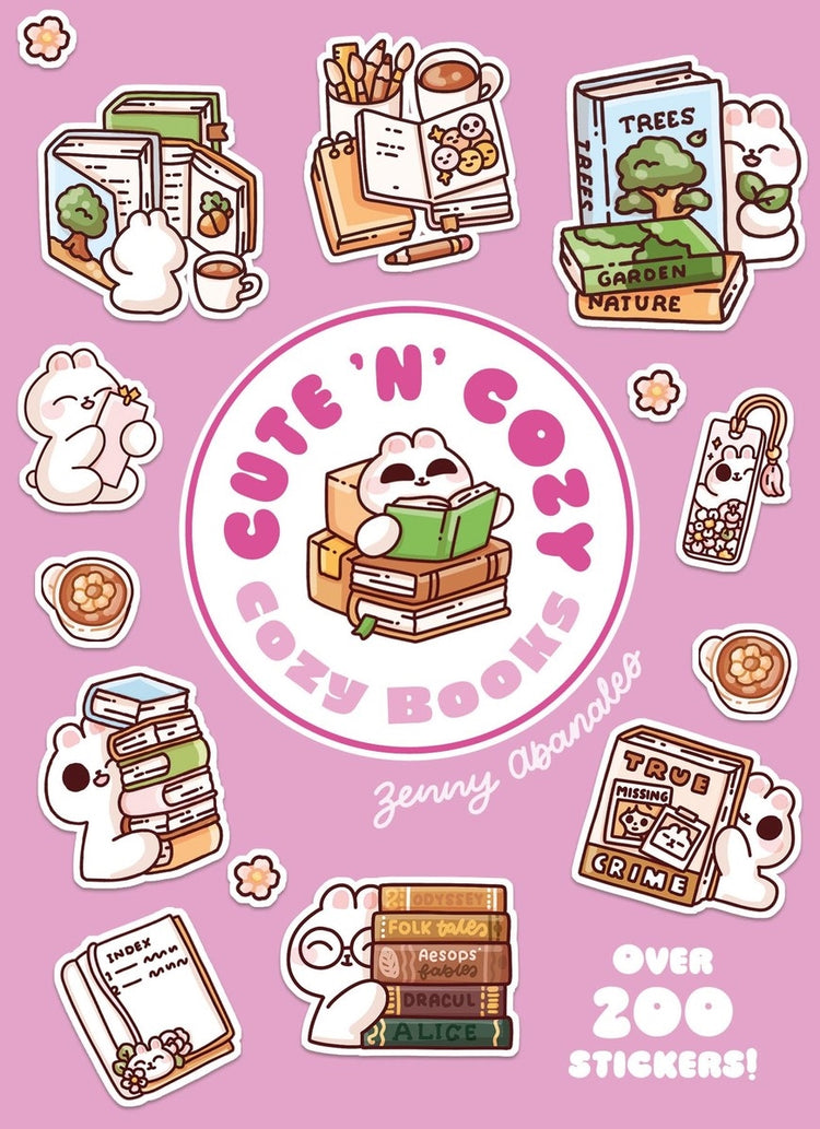A Cute 'n' Cozy Little Sticker Book: Cozy Books