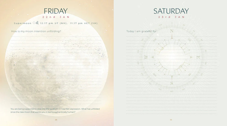 2027 Gratitude Diary and Daily Planner Calendar