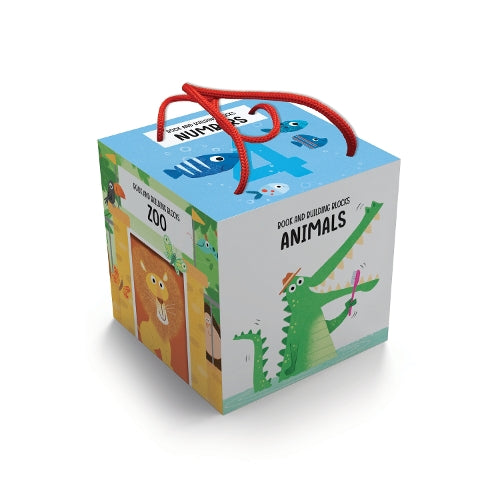 Book & Blocks Tower Zoo