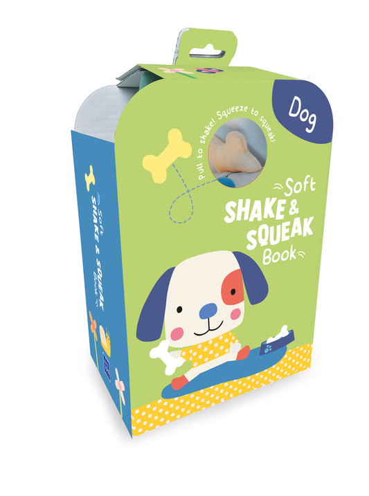 Soft Shake & Squeak Book: Dog