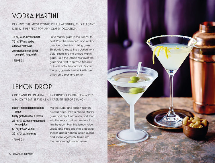Martini - More than 30 classic & modern recipes for the iconic cocktail