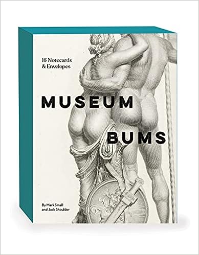Museum Bums 16 Notecards & Envelopes