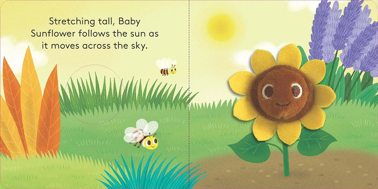 Baby Sunflower: Finger Puppet Book