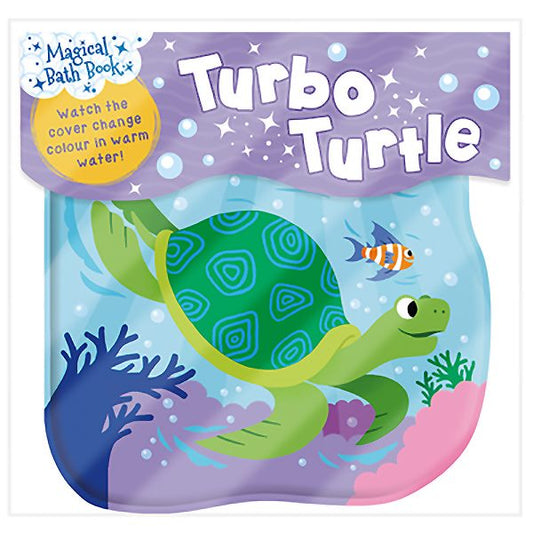 Magical Bath Book Turbo Turtle