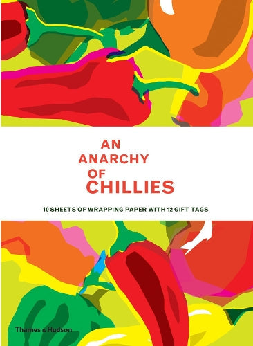 An Anarchy of Chillies Gift Wrapping Paper Book