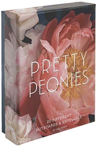 Pretty Peonies 20 Different Notecards & Envelopes
