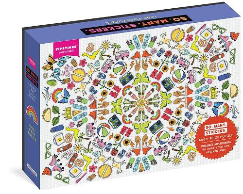 So. Many. Stickers. 1,000-Piece Puzzle