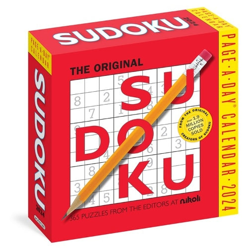 2024 Original Sudoku Page-A-Day Calendar