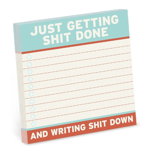 Getting Shit Done Sticky Notes