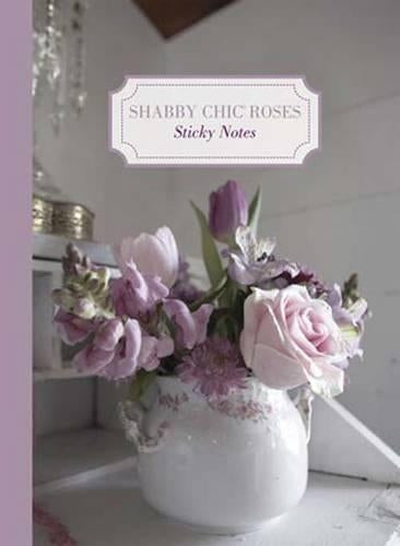 Shabby Chic Roses Sticky Notes