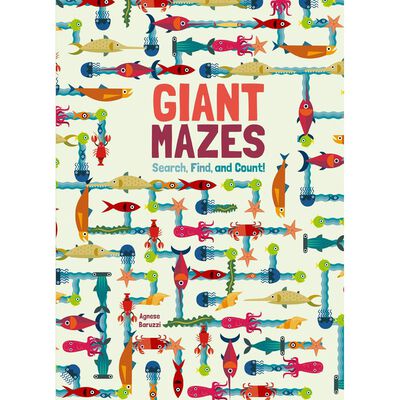 Search Find & Count Giant Mazes