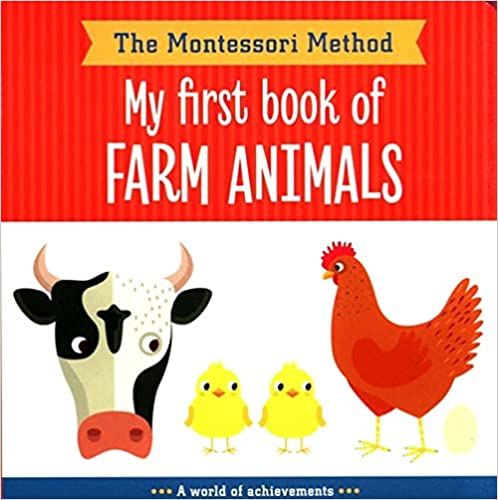 Montessori Board Book Farm Animals