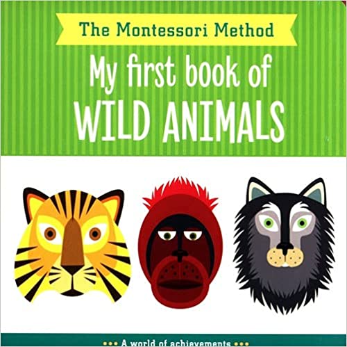 Montessori Board Book Wild Animals