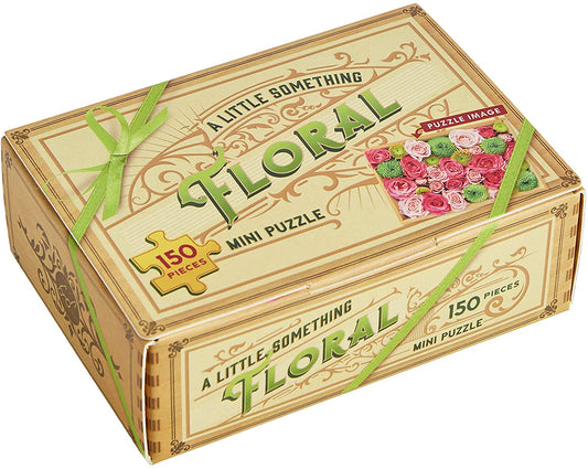A Little Something Floral Puzzle:1 50-Piece Mini Jigsaw Puzzle