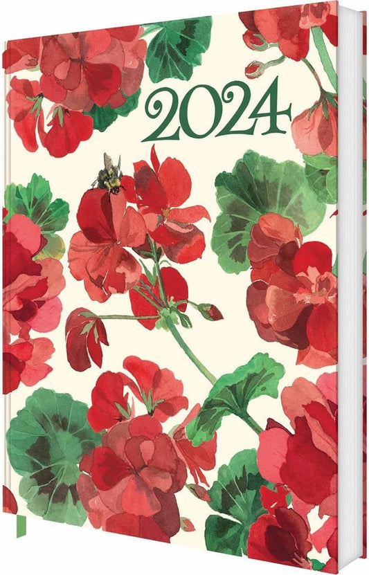 2024 Emma Bridgewater Geraniums Deluxe Diary